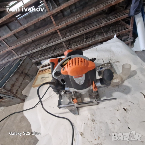 Оберфреза и Цирколяр Комплект, снимка 9 - Други инструменти - 51720206