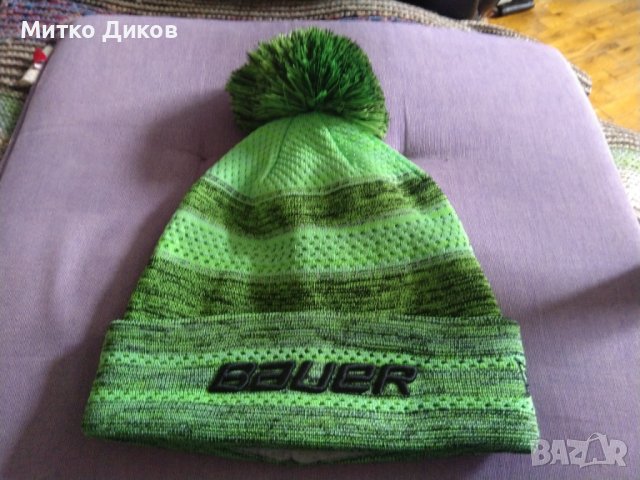 Bauer New Era зимна шапка детска 12-14г красива нова, снимка 2 - Шапки - 40714623