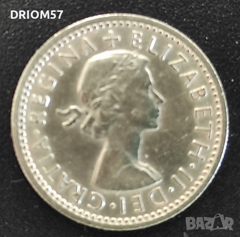  Монети Великобритания - 2 бр. › Кралица Елизабет II (1955-1958) , снимка 2 - Нумизматика и бонистика - 53190017