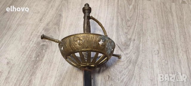 Стара сабя, рапира#1, снимка 2 - Антикварни и старинни предмети - 52480536