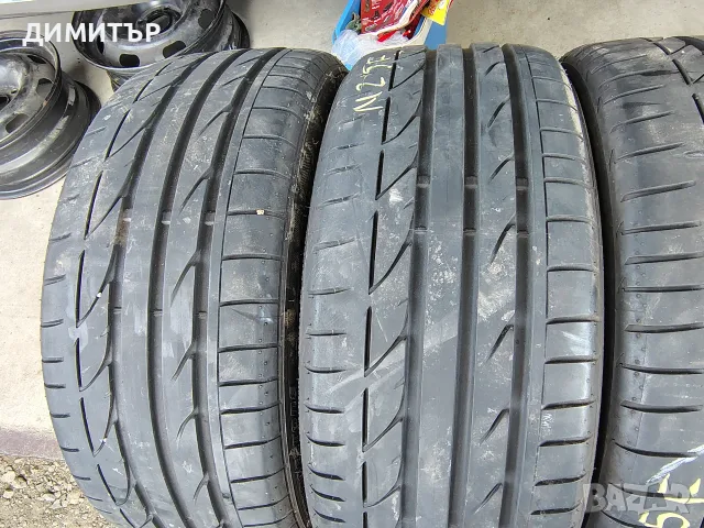 4бр.летни гуми BRIDGESTONE 225 40 18+245 35 18 DOT17-19 цена за брой, снимка 2 - Гуми и джанти - 55708044