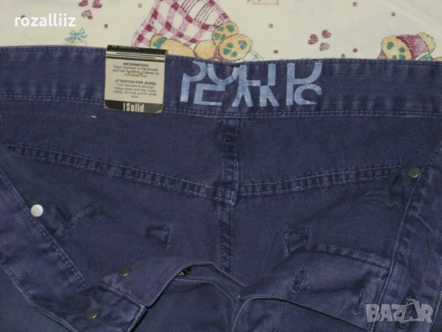 SOLID JEANS и GNIOUS нови къси дънки 34-36, снимка 4 - Къси панталони - 50633006