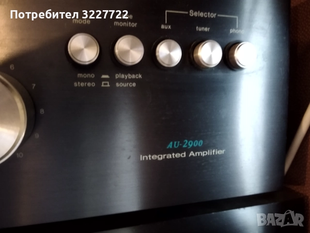 SANSUi AU 2900 усилвател Made in Japan, снимка 2 - Ресийвъри, усилватели, смесителни пултове - 52736839