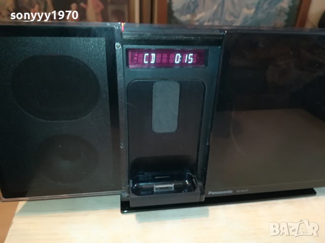 PANASONIC SC-HC37 USB/CD/IPHONE-ВНОС GERMANY 0404221142, снимка 12 - Аудиосистеми - 36337353
