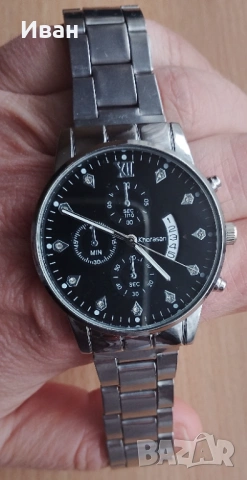 Нов стилен мъжки часовник , снимка 2 - Мъжки - 53222257