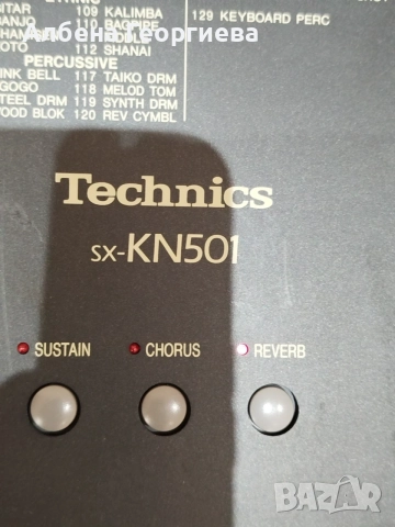Синтезатор  TECHNICS SX -KN 501 - JAPAN , снимка 3 - Синтезатори - 55800014