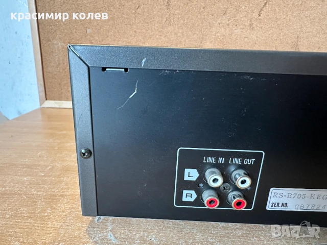 триглав дек "TECHNICS RS-B705", снимка 13 - Декове - 53711228