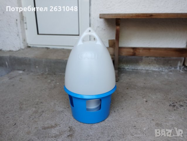 Поилка / Хранилка за птици и гълъби от 8 лт, снимка 2 - За птици - 41002616