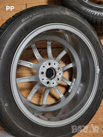 Джанти 17" 5х112 ОЕ BMW Style 768 Зимни гуми Bridgestone 225/50/17, снимка 12 - Гуми и джанти - 52949412
