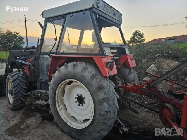 Zetor 7745 с челен товарач, снимка 2 - Индустриална техника - 50196175