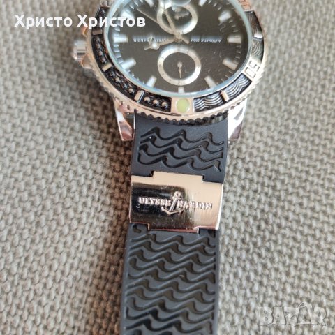 Мъжки луксозен часовник Ulysse Nardin Marine, снимка 3 - Мъжки - 41512828