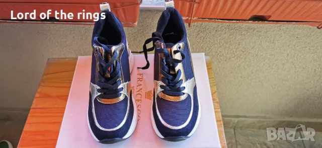 Оригинални маркови дамски сникърси FRANCESCO MILANO - 36 номер, снимка 3 - Маратонки - 49867867