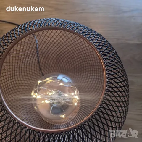 НОВА! LED Висяща лампа, метална, с таймер, на батерии , снимка 11 - Лед осветление - 49124624