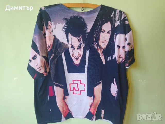 оригинална тениска на Rammstein XXL metal rock alt , снимка 7 - Тениски - 47479552