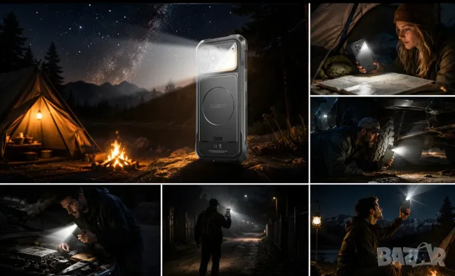 Cubot KingKong Dura - 2 сменяеми батерии 5000mAh, 8GB+12GB/256GB, 64MP, защита IP68/IP69K/MIL-STD810, снимка 12 - Други - 55731899