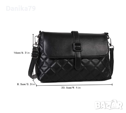 Малка черна чанта, снимка 3 - Чанти - 52337417