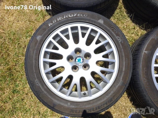 ПРОМО Алуминиеви Джанти за SKODA 5x100 16 цола.Отлично състояние., снимка 3 - Гуми и джанти - 51160627