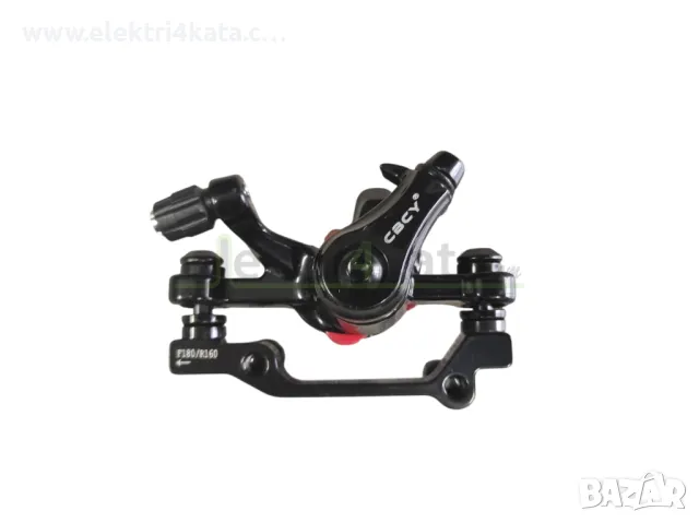 Механичен спирачен апарат за дискови спирачки (160/180 мм), снимка 6 - Части за велосипеди - 50342926