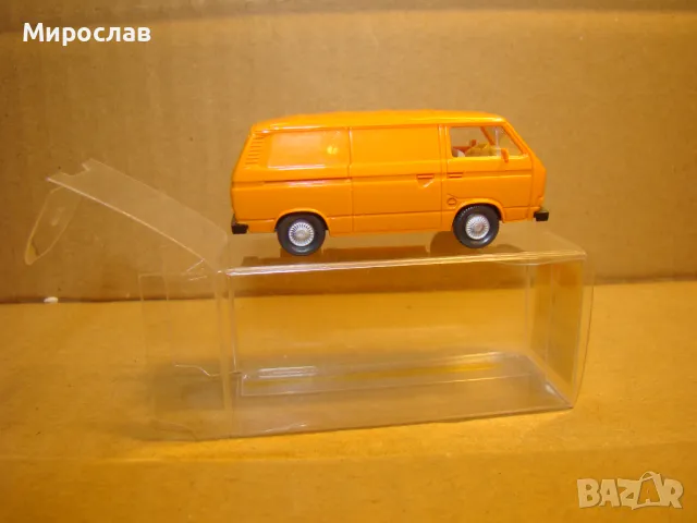 WIKING H0 1/87 VW TRANSPORTER МОДЕЛ ИГРАЧКА КОЛИЧКА БУС, снимка 3 - Колекции - 48619486