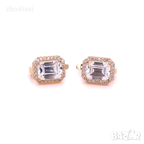 Златни обеци 4,28гр. 14кр. проба:585 модел:33676-2