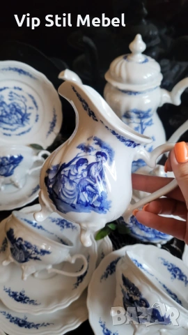 Колекционерски сервиз за чай Weimar,  Josephine , снимка 8 - Сервизи - 53844972