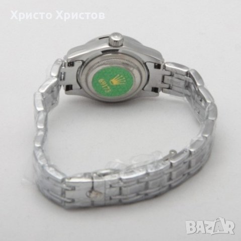 ДАМСКИ ЛУКСОЗЕН ЧАСОВНИК РЕПЛИКА ROLEX DATEJUST 28 мм. клас А+++, снимка 4 - Дамски - 8686096