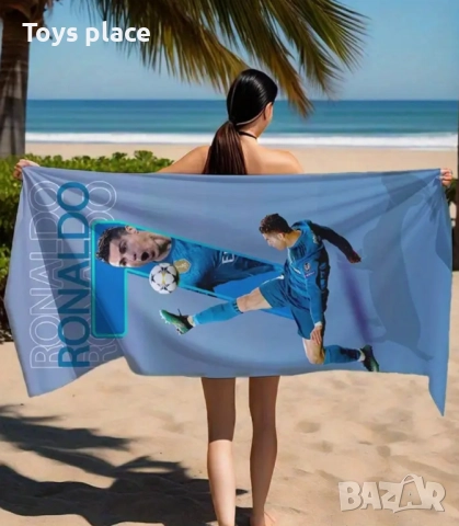 150*75 Плажна кърпа Роналдо Ronaldo , снимка 2 - Фен артикули - 51706938