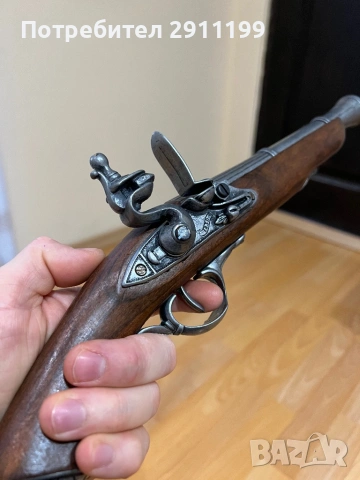 Реплика на кремъклия, снимка 5 - Антикварни и старинни предмети - 53815130