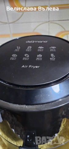 Air fryer deluxe noir, снимка 4 - Фритюрници - 53726528