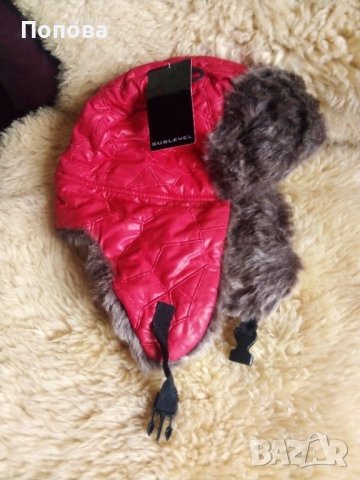 Уникална маркова нова ушанка , снимка 2 - Шапки - 38995211