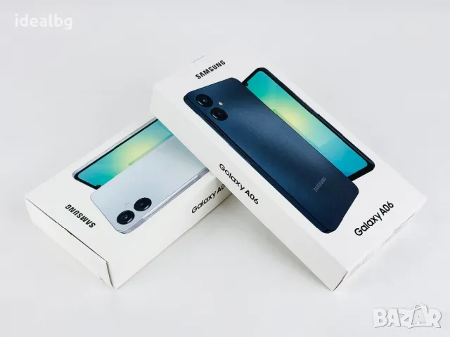 НОВ! Samsung Galaxy A06 64GB 4RAM Black / Blue 2г. Гаранция!, снимка 3 - Samsung - 47450952