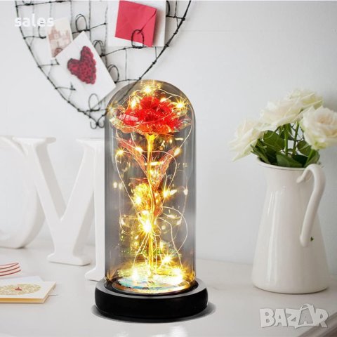 Вечна роза в стъкленица, снимка 7 - Декорация за дома - 41755307