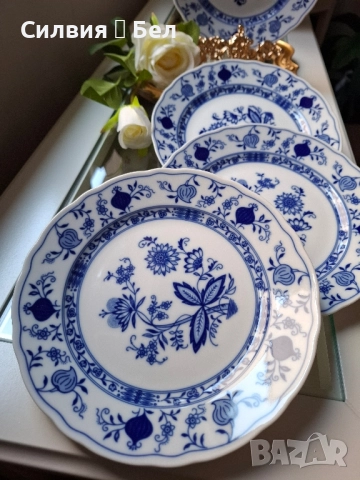 Комплект от винтидж чинии Tirschenreuth Porzellan- Бавария, снимка 6 - Прибори за хранене, готвене и сервиране - 51733110