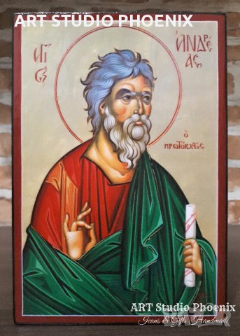 Икона на Свети Андрей Първозвани icona Sveti Andrei Parvozvani