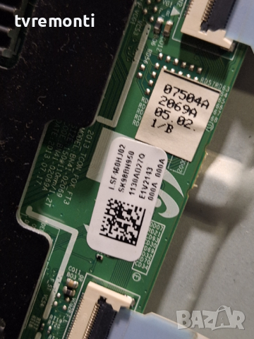 T-CON BN41-02069 BN95-01130A,for ,SAMSUNG UE46F6170SS for DISPLAY CY-HF460CSLV2H, снимка 2 - Части и Платки - 44773491