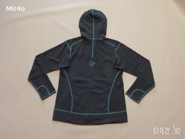 горнище norrona polartec яке полар горнище худи суичър екип елек туризъм планина дамско оригинално L, снимка 2 - Спортни екипи - 49090878