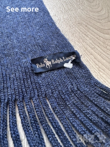 Polo Ralph Lauren мъжки шал вълна, снимка 7 - Шалове - 52923789