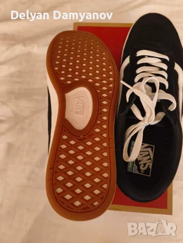 Мъжки/Унисекс кецове Vans ComfyCush Cruze CC — Черни (с кутия), снимка 3 - Кецове - 56258503