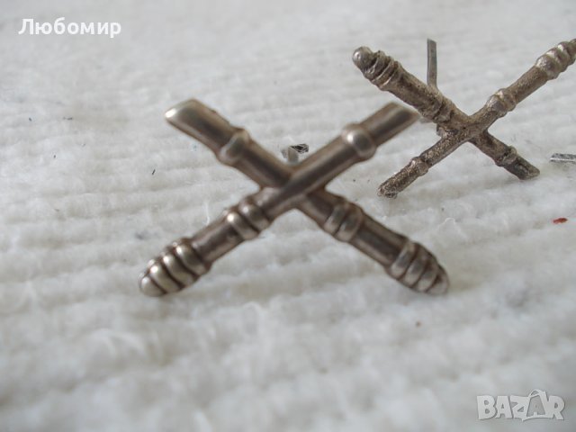 Стар военен знак №56, снимка 2 - Колекции - 39385421