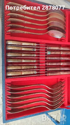 Старинен комплект солинген Solingen , общо 24 броя , снимка 7 - Антикварни и старинни предмети - 50667531