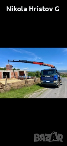Камион с кран, Транспортни услуги, снимка 2 - Услуги с автокран - 53298487