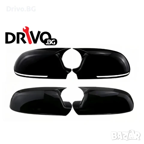 Черни Batman Капаци за Огледала за АUDI A3 8P A4 A5 B8 B8.5 A6 A8 Q3