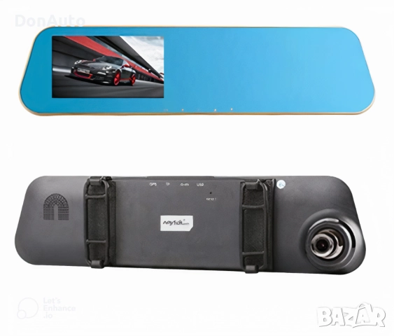 Видеорегистратор огледало за задно виждане с камера, снимка 5 - Аксесоари и консумативи - 52093171