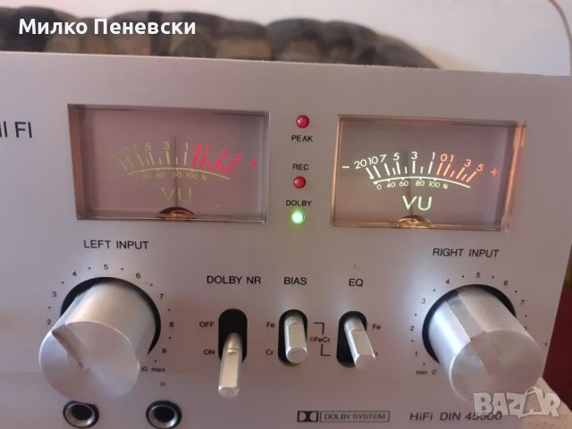 BASF D 6135 HIFI VINTAGE STEREO CASSETTE DECK MADE IN GERMANY , снимка 2 - Декове - 41791538