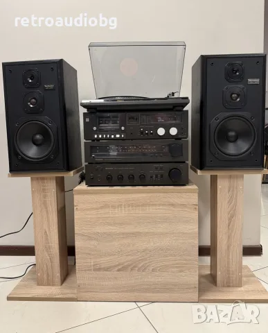 🔊Ретро аудио сет - система TECHNICS - усилвател, тунер, дек и грамофон + опция колони🔊, снимка 5 - Аудиосистеми - 56091726