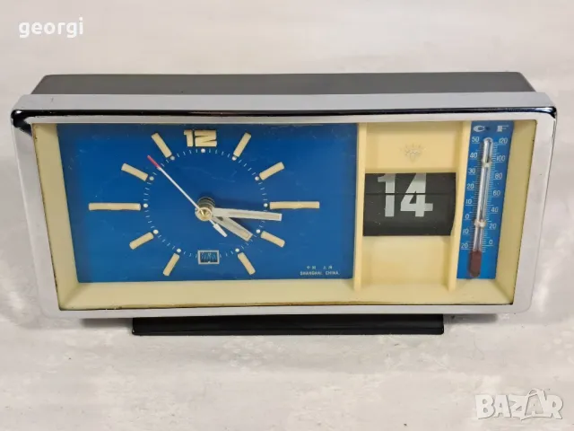 Китайски будилник с датник и термометър , снимка 1