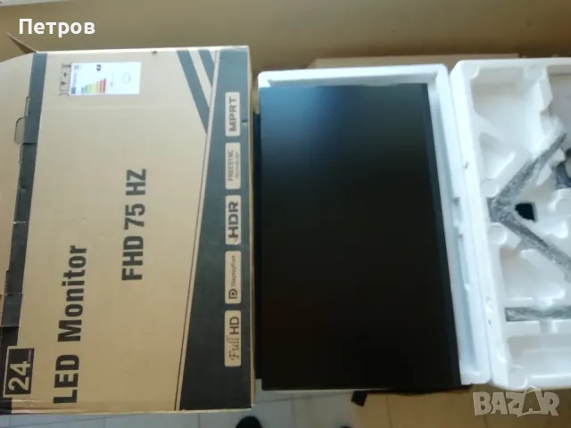 ADPOP 24" Monitor IPS Screen FHD 1080p , снимка 5 - Монитори - 49072743