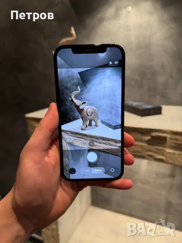 КАТО НОВ Iphone 12 Pro Pacific Blue 128 GB, снимка 10 - Apple iPhone - 56261193