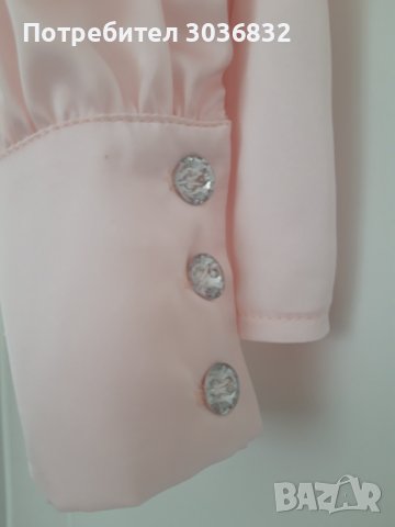 дамска блуза от копринен сатен, снимка 2 - Ризи - 41284418