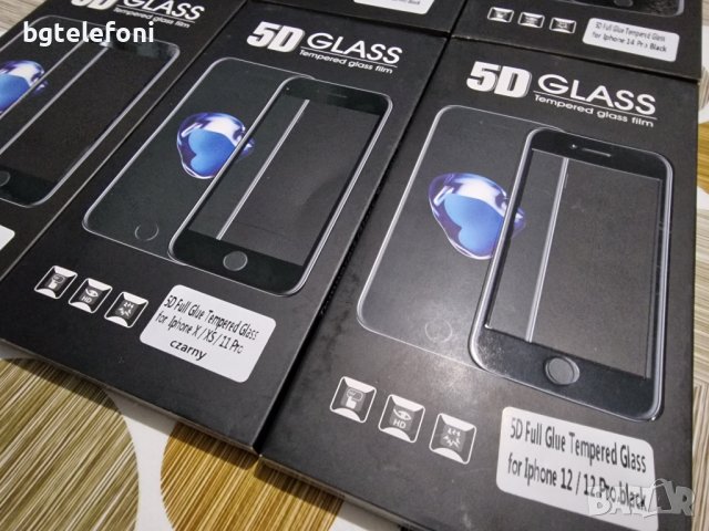 5D стъкла за iPhone 11,12 pro/max,13,13 pro/Max 14,14 Plus,14 Pro/Max, снимка 4 - Фолия, протектори - 38778593